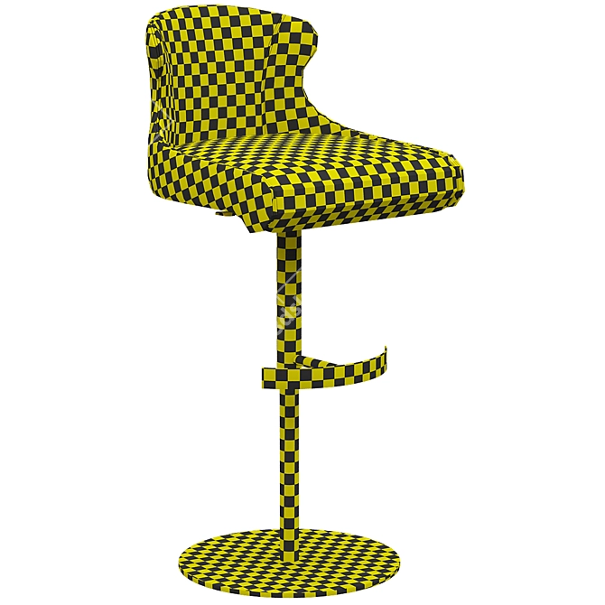 Modern Roche Bobois Carioca Stool 3D model image 5