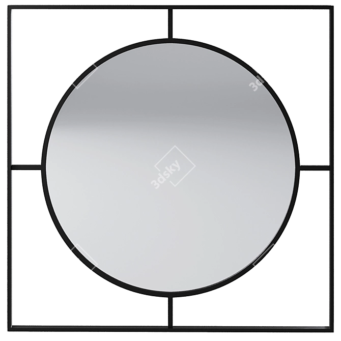 Stanford Frame Mirror - Luxury at Home 3D model image 2