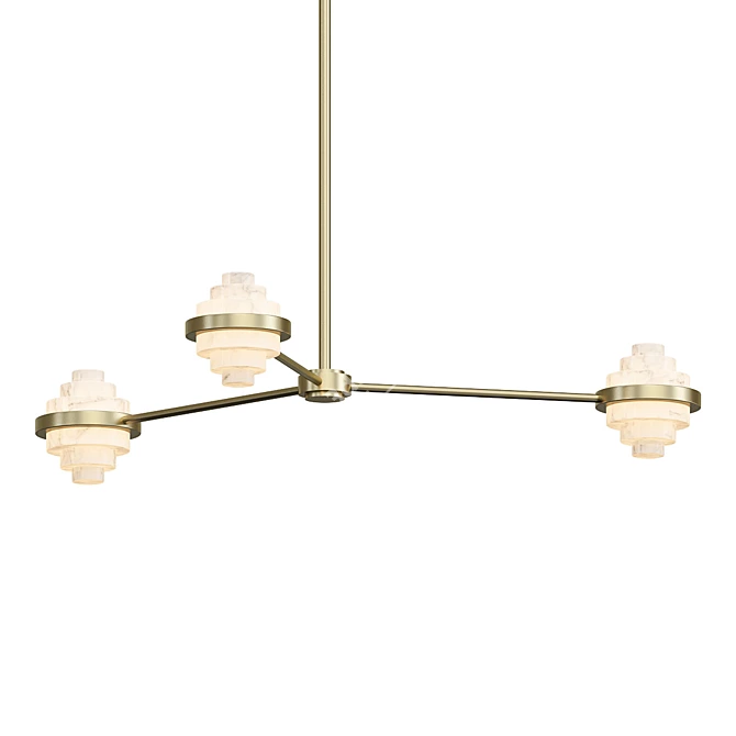 Elegant IRIS TRIA Pendant
Stunning IRIS Complex Array
Sleek IRIS Deca Linear Array 3D model image 8