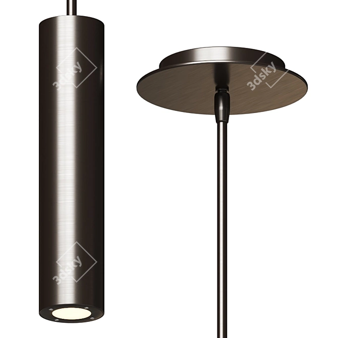 Modern Calibre Pendant Light 3D model image 2