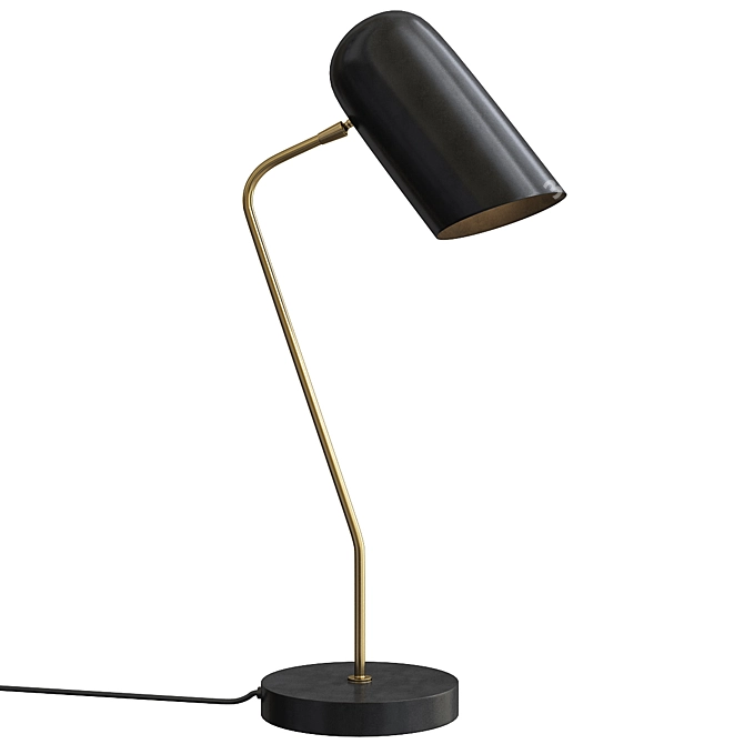 Sleek Caden Desk Lamp 3D model image 1