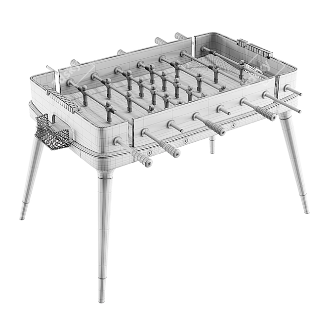 Elevate Your Game: Giorgetti Table Football 3D model image 6