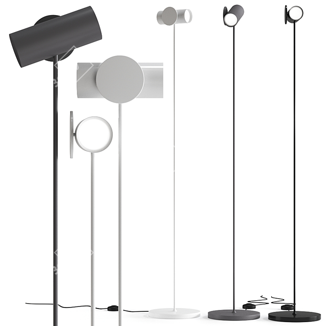 Blomus Stage: Modern Floor Lamp 3D model image 1