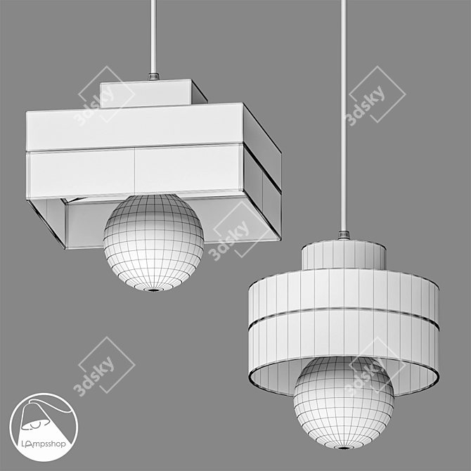 Kler Pendant: Stylish Lighting Solution 3D model image 2