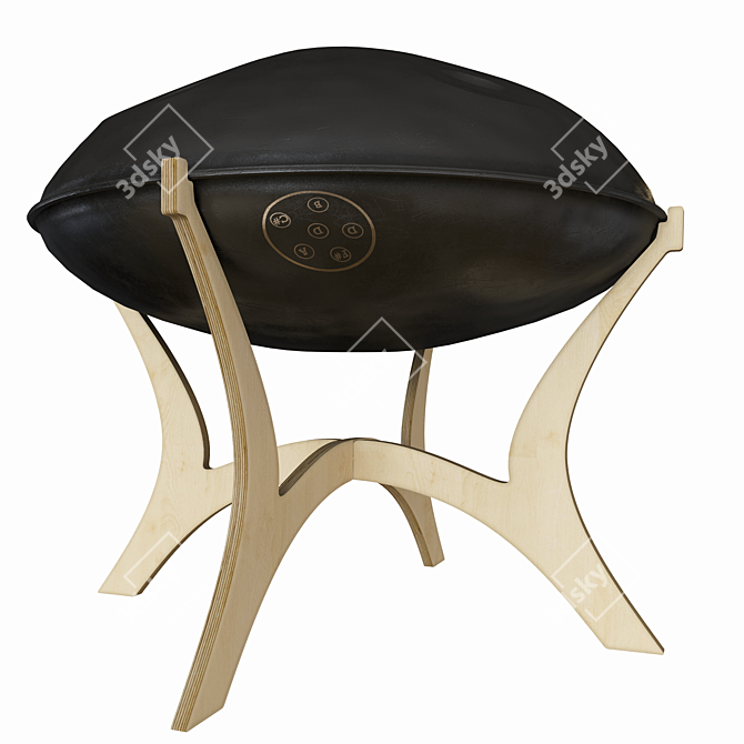 Cosmic Rhythm Hang Drum 3D model image 9