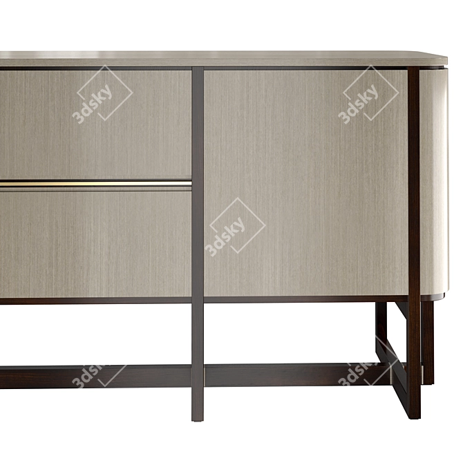 Elegant Mumbai Sideboard - Art. FFU280023AAA 3D model image 5