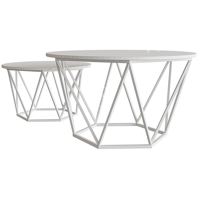 Canora Grey Coffee Table 3D model image 5