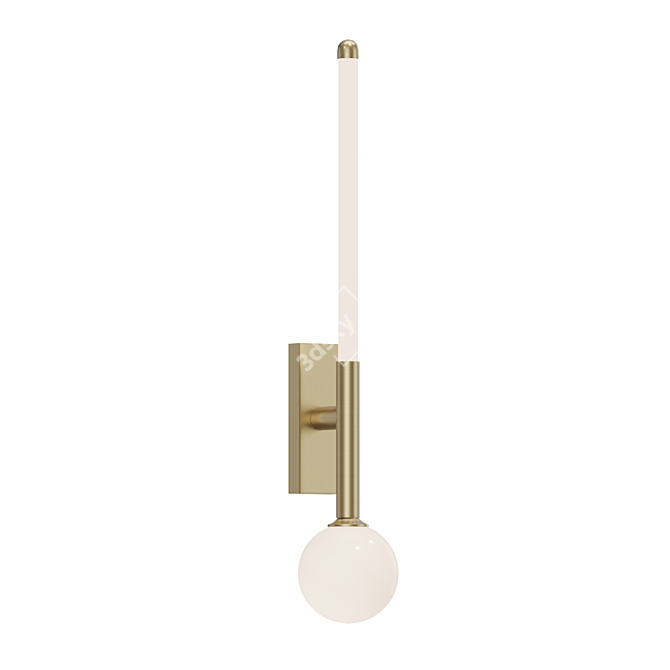 Helga LED Wall Lamp 3D model image 2