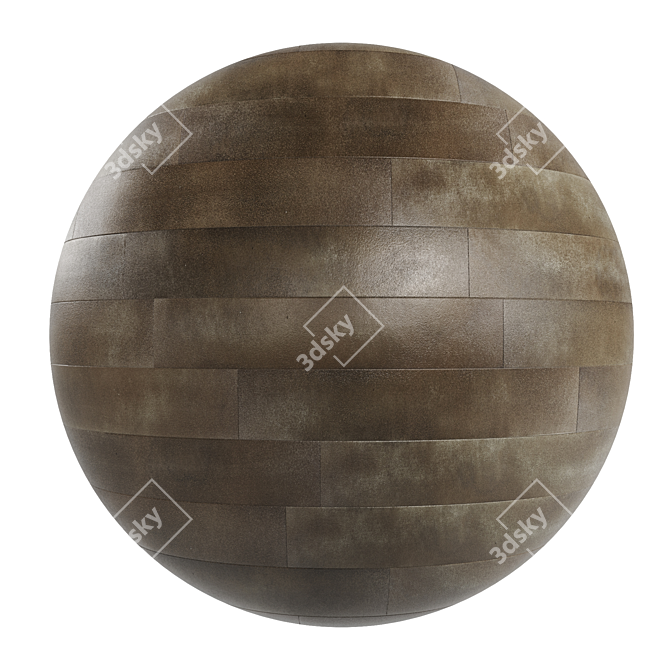 PBR Parquet 12 - Seamless Textures 3D model image 1