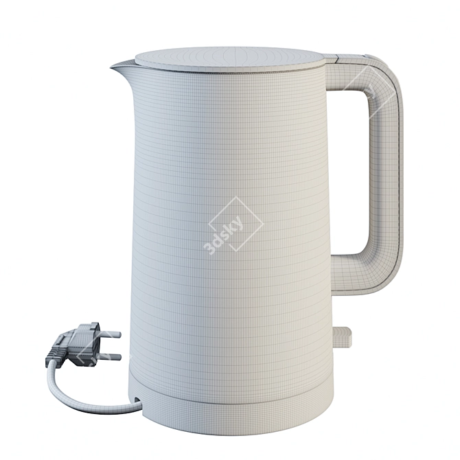 Xiaomi Mi Electric Kettle: Sleek & Efficient 3D model image 2