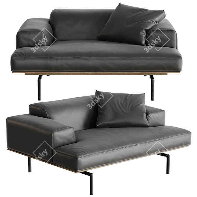 Sumo Chair: Ultimate Comfort in Corona7 3D model image 1