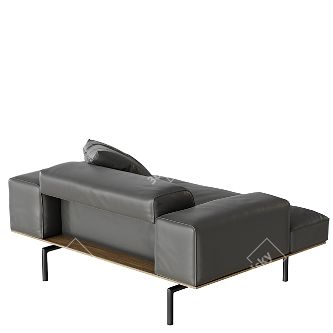 Sumo Chair: Ultimate Comfort in Corona7 3D model image 2
