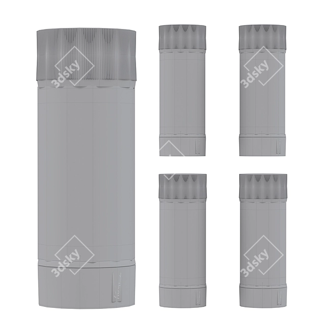 Portable Smart Lamp: Fatboy Tjoepke 3D model image 2