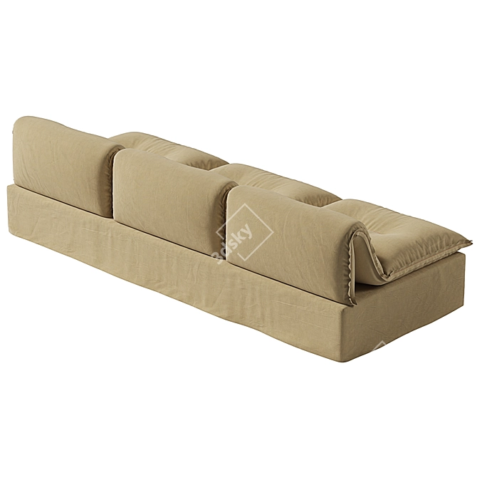 Martinez Sofa: Stylish and Spacious 3D model image 4