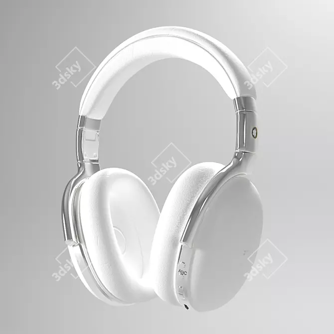 Montblanc MB 01 Wireless Headphones: Studio-Quality Sound on the Go 3D model image 3