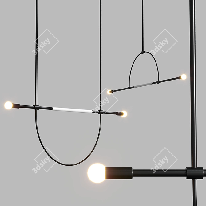 Perch Light: Elegant Lighting Solution 3D model image 3