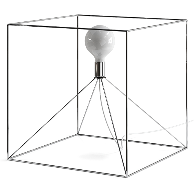 Reflex Cubo: A Stylish Floor Lamp 3D model image 1