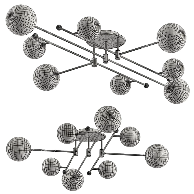 Danhild: Elegant Design Lamps 3D model image 3