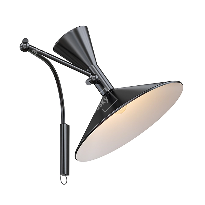Elegant Marseille Lamp: Nemo 3D model image 3