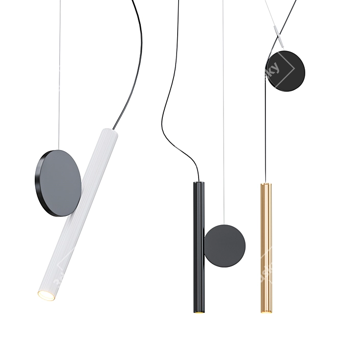 DOI Pendant Lamp by Luceplan 3D model image 1