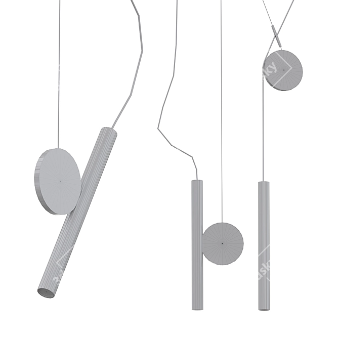 DOI Pendant Lamp by Luceplan 3D model image 3