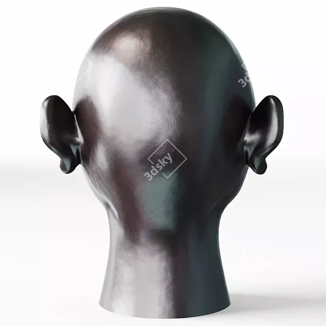 KARE_Deco Head Kussmund: Elegant 320mm Statue 3D model image 3