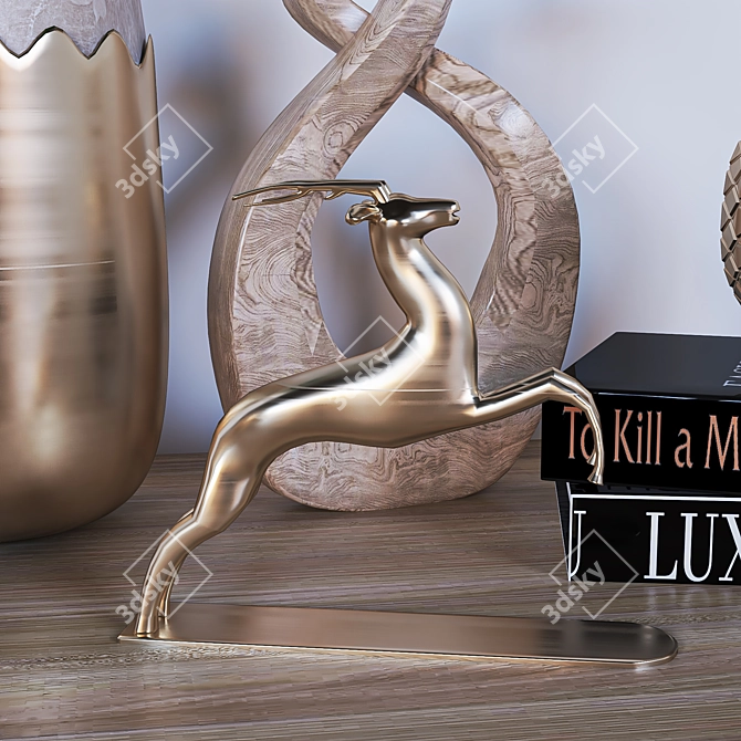 Exquisite Decorative Set 3D model image 3