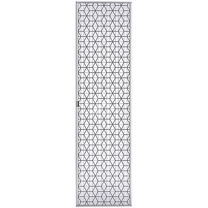 Elegant CS201 Wardrobe: Modern Design & Spacious 3D model image 3