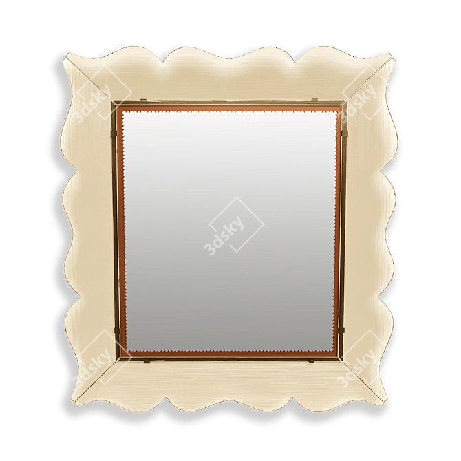 Carlo Scarpa 1939 Mirror: Model No. 77 3D model image 3