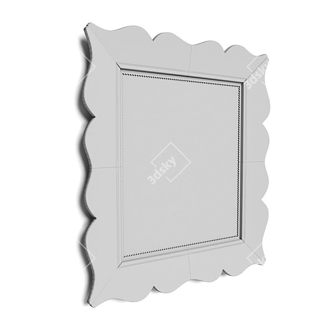 Carlo Scarpa 1939 Mirror: Model No. 77 3D model image 4