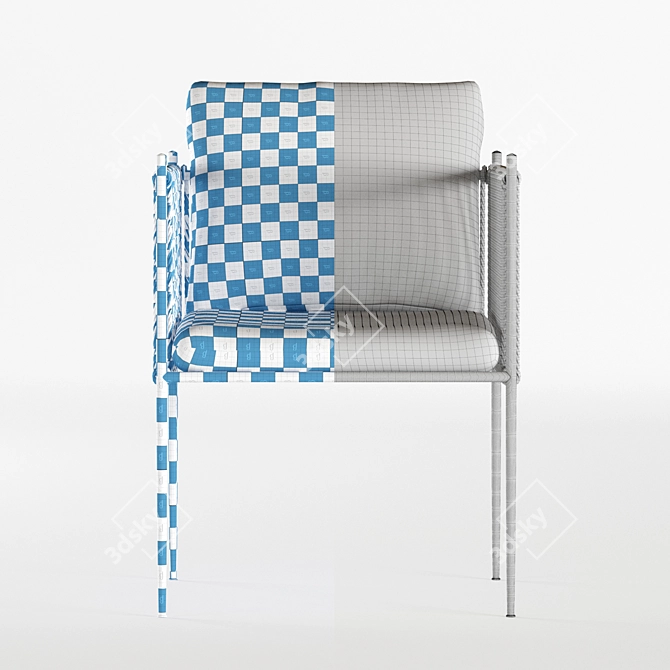 Zenit Modern Chair: Sleek and Stylish Design 3D model image 5