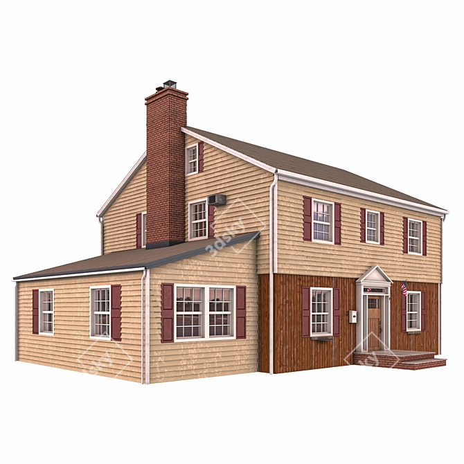 Archived 3D House Renders 3D model image 1