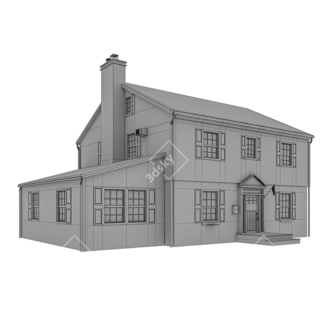 Archived 3D House Renders 3D model image 3