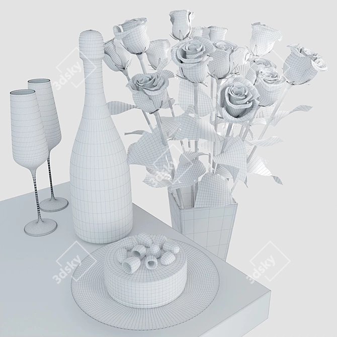 Title: PBR-Compatible Polygon Set 3D model image 6