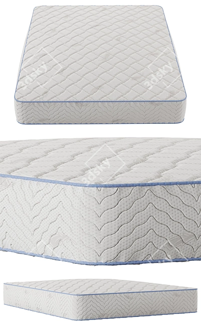 3D Mattress Collection: Versatile Designs & High-Quality Materials 3D model image 12
