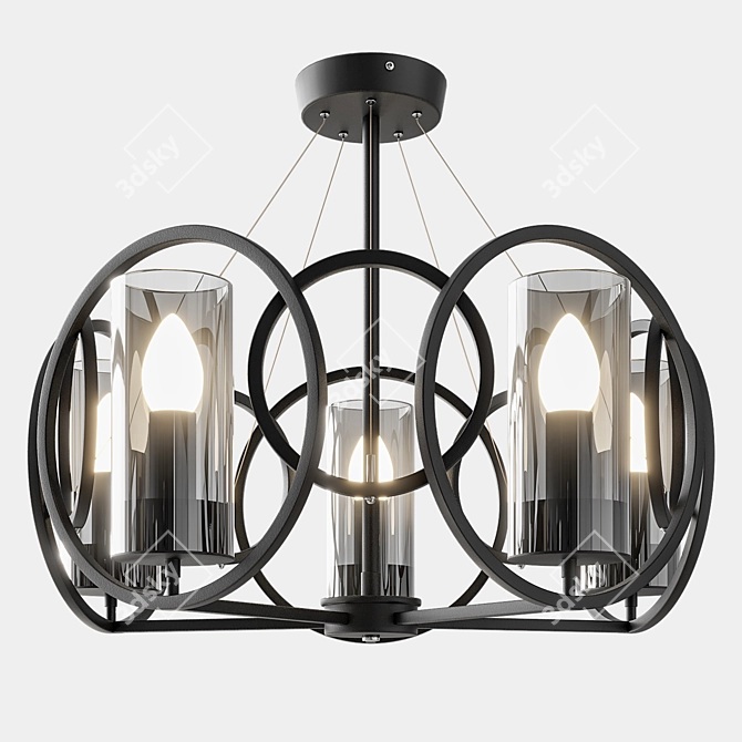 Modern Lumien Hall Olavi Chandelier 3D model image 1
