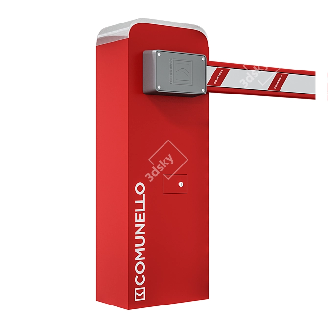 Comunello Barrier Kit 600: High-Quality Security Solution 3D model image 3