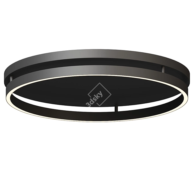 Elegant Gianpiero LED Flushmount 3D model image 3