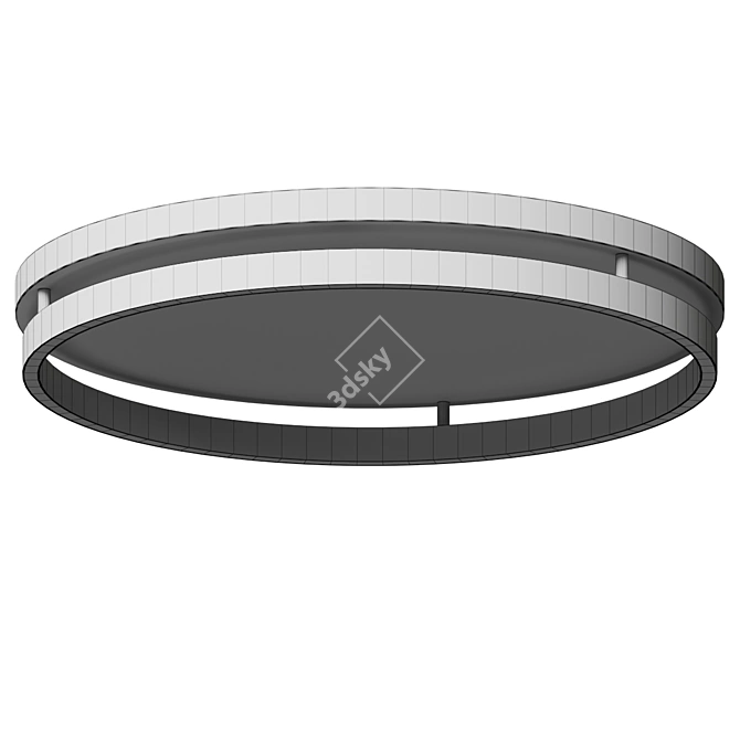 Elegant Gianpiero LED Flushmount 3D model image 4