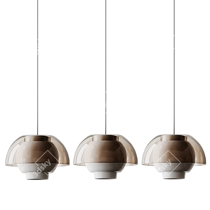 LYFA ERGO 250 Pendant Light 3D model image 4