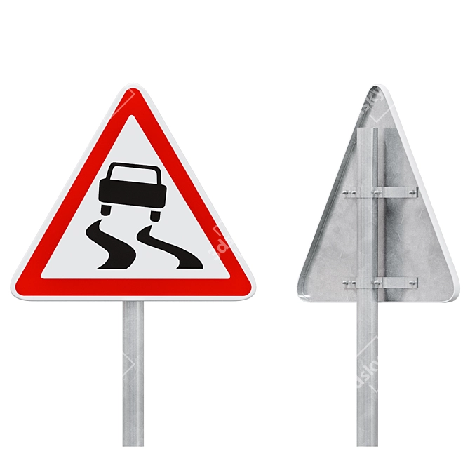 Warning Signs Pack 2: Highly Visible & Durable 3D model image 2