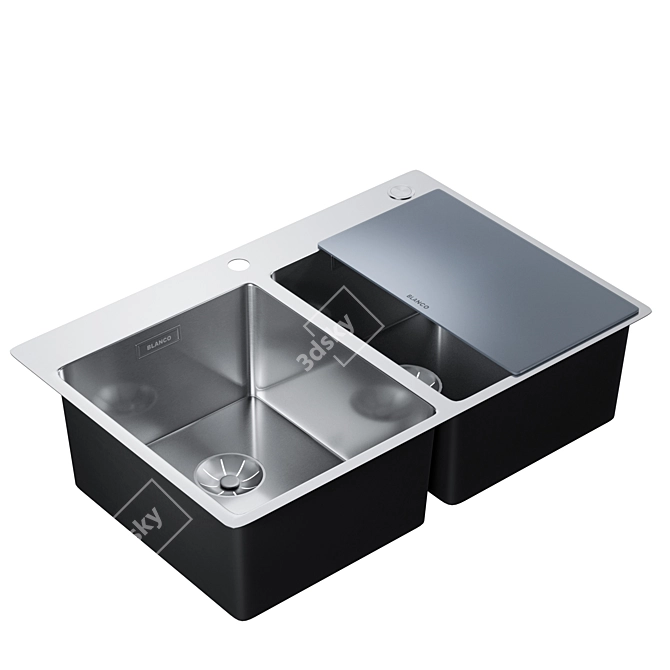 Blanco Andano - Elegant and Versatile Sink 3D model image 3