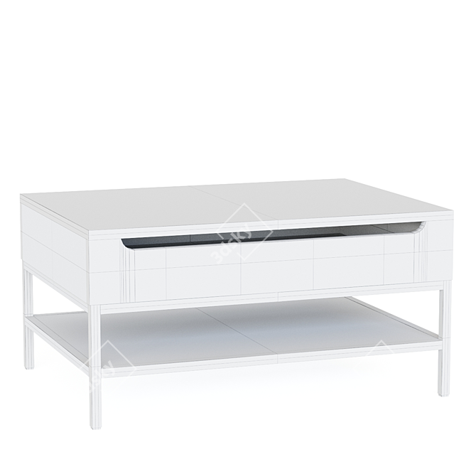 Modern Lomond Coffee Table 3D model image 7