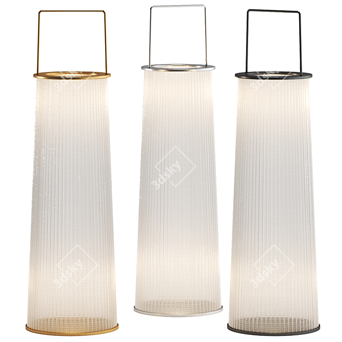 Modern Hipatia Table Lamp - Arturo Alvarez 3D model image 1