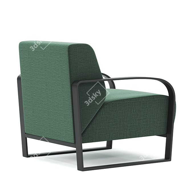 Elegant Viola Chair: Stylish & Comfortable 3D model image 2