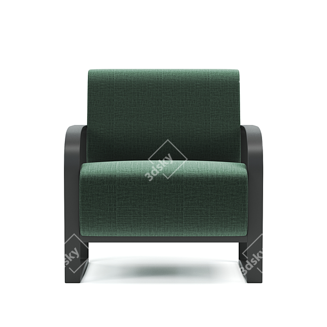 Elegant Viola Chair: Stylish & Comfortable 3D model image 3