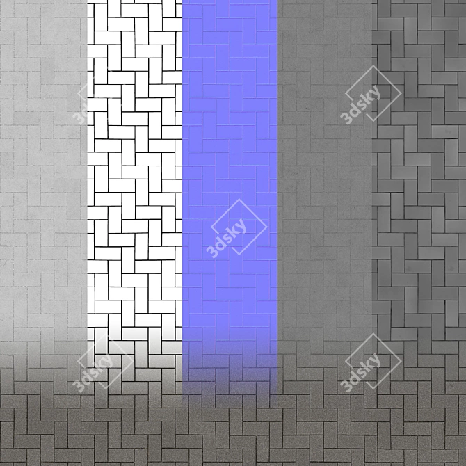 Seamless Floor Texture Pack 3D model image 2