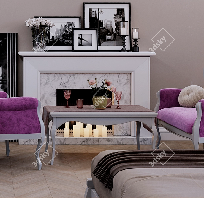 Cleopatra: BUCZYNSKI Coffee Table - Luxurious and Elegant 3D model image 4