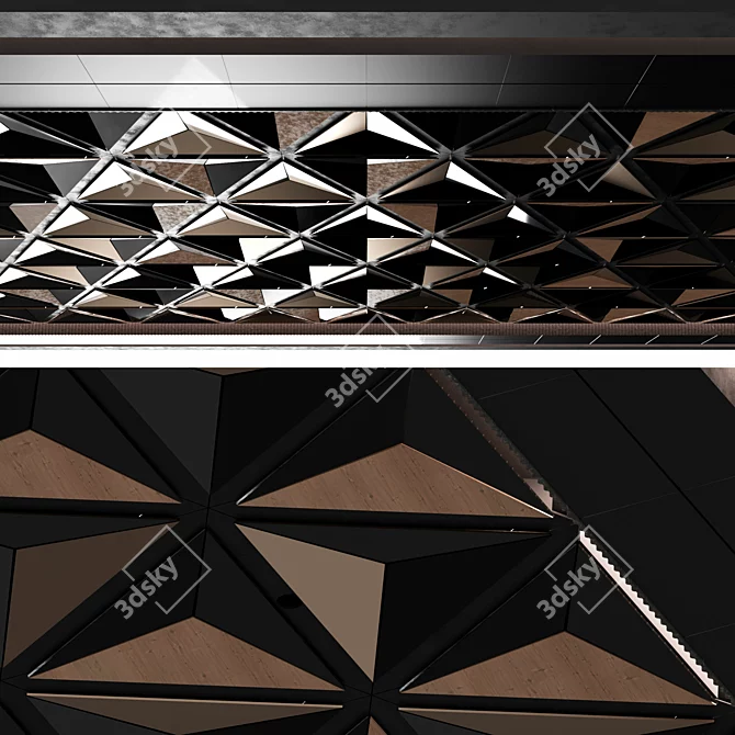 Sherzod Banqueting Hall Ceiling 3D model image 2