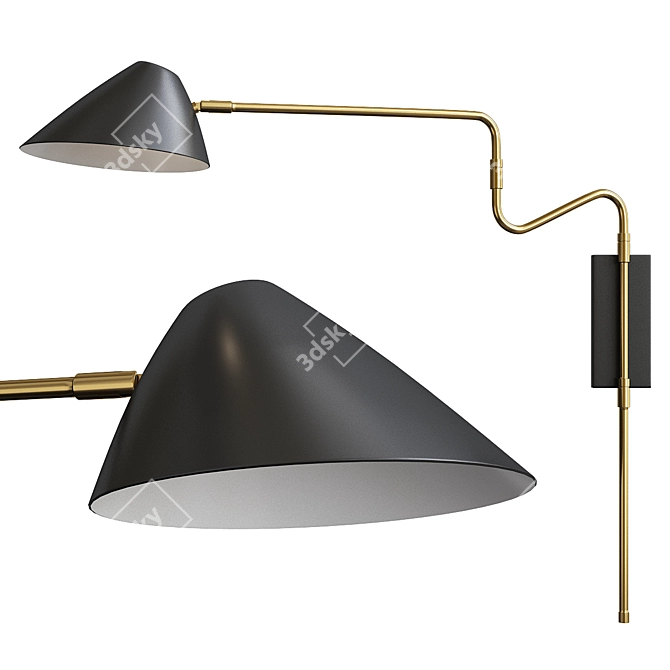 Elegant Atna 2013 Design Lamp 3D model image 1